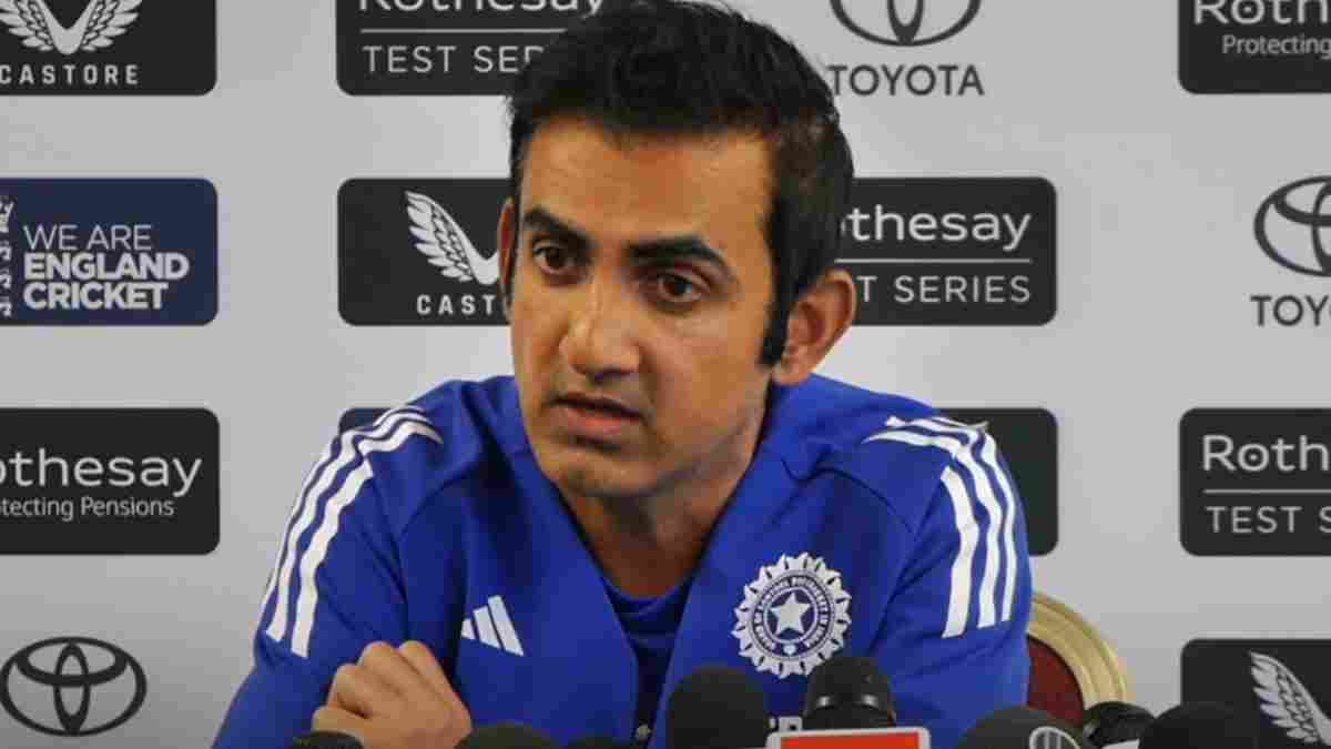 Gautam Gambhir in post-match press conference