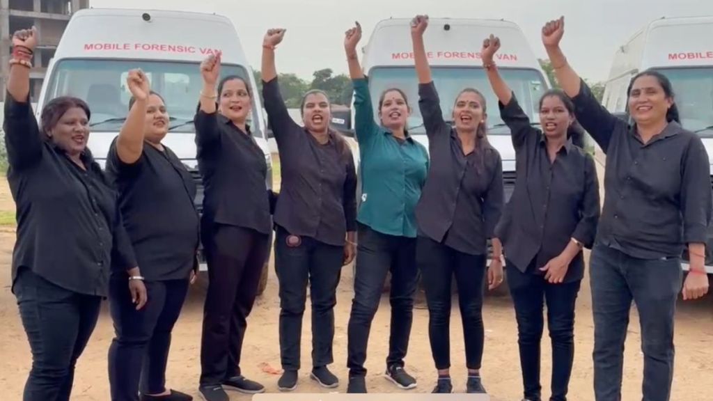 Women Think Nothing Of Driving Monsters on Road