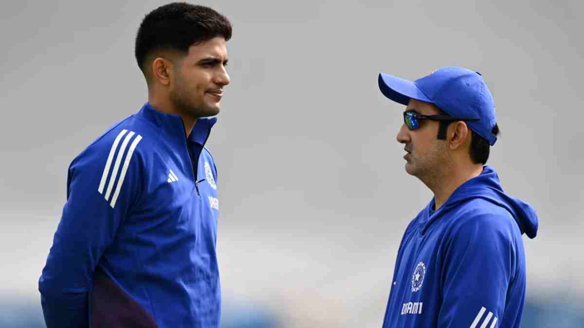 Indian captain Shubman Gill with head coach Gautam Gambhir Indian captain Shubman Gill with head coach Gautam Gambhir