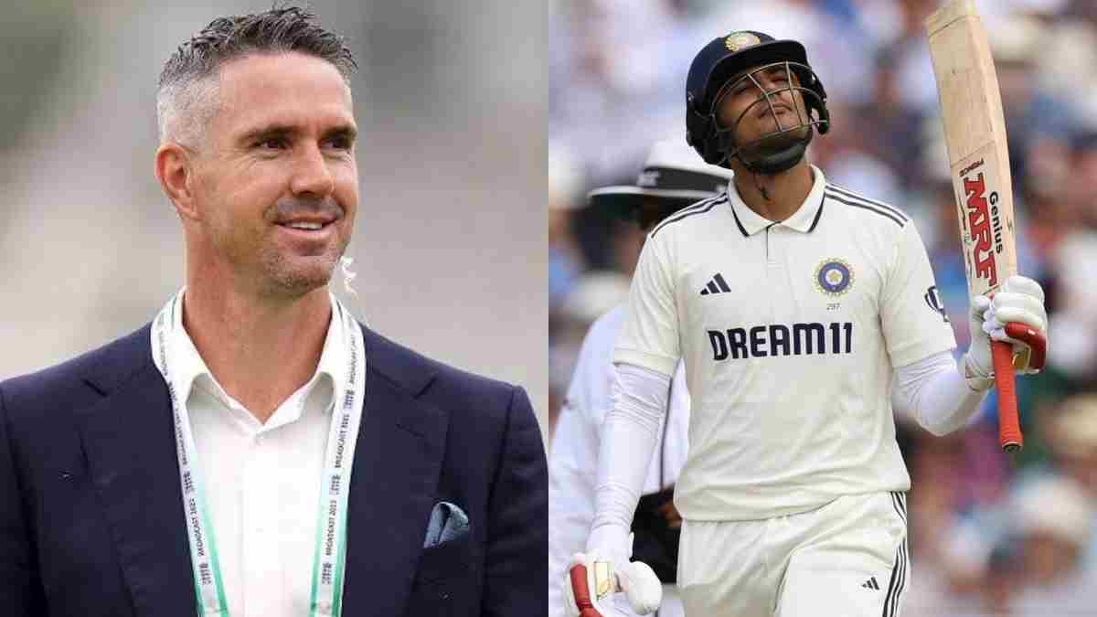 Kevin Pietersen and Shubman Gill