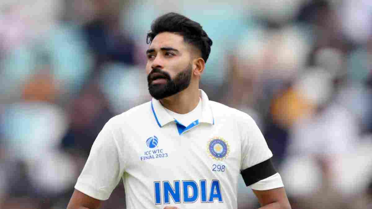 Mohammed Siraj fined