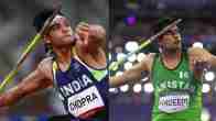 Neeraj Chopra and Arshad Nadeem