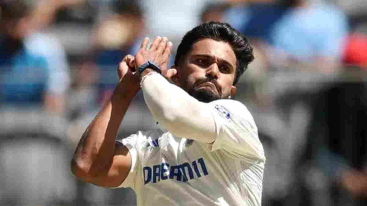 Nitish Kumar Reddy took 2 wickets on Day 1 of third Test
