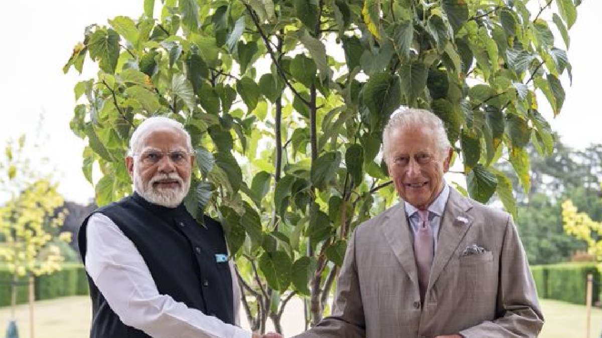 Prime Minister Modi with King Charles