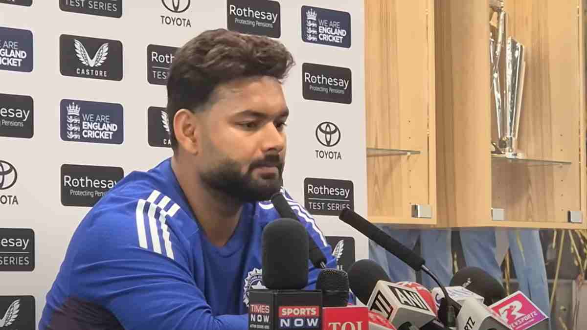 Rishabh Pant in pre-match press conference