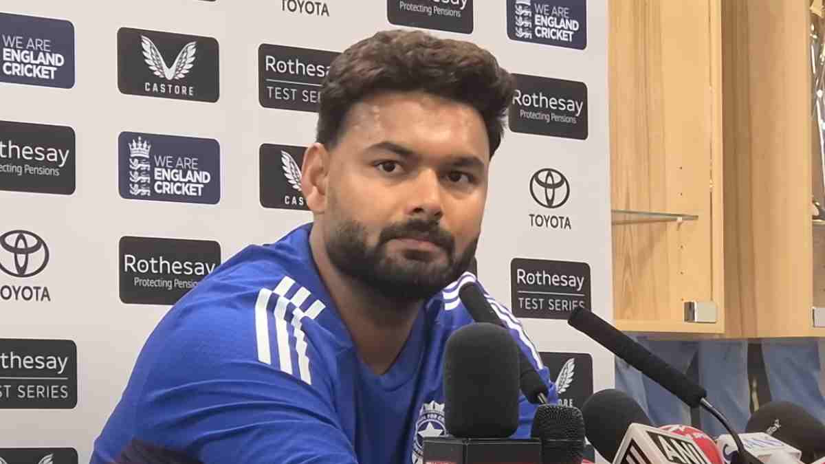 Rishabh Pant reveals the reason behind is his self-talk on crease