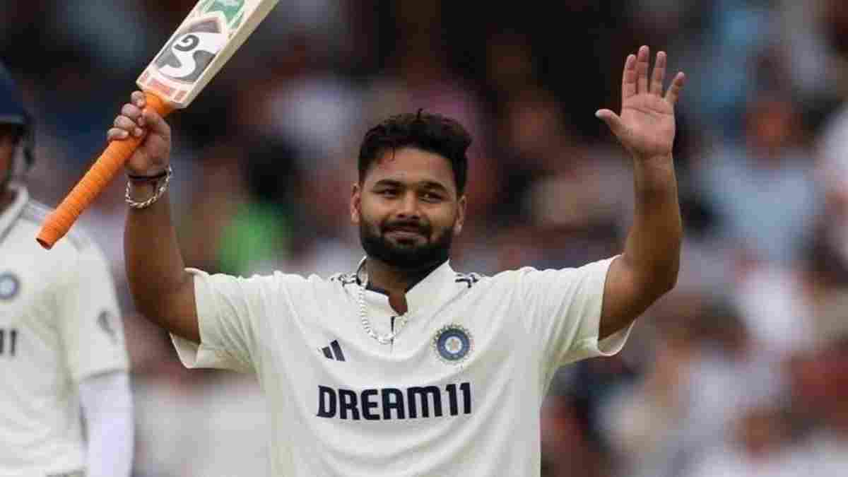 Rishabh Pant scored twin centuries in first Test against England