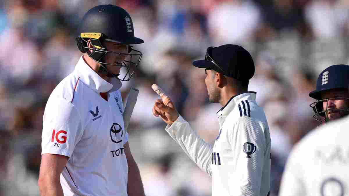 Shubman Gill gets involved in heated confrontation