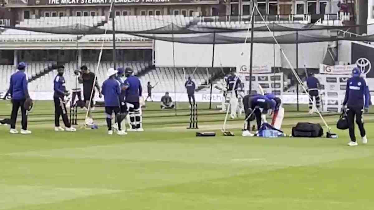 Team India during training session