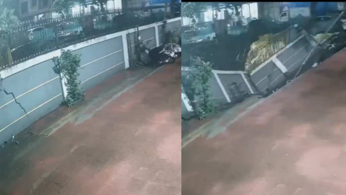 Wall Collapse Navi Mumbai