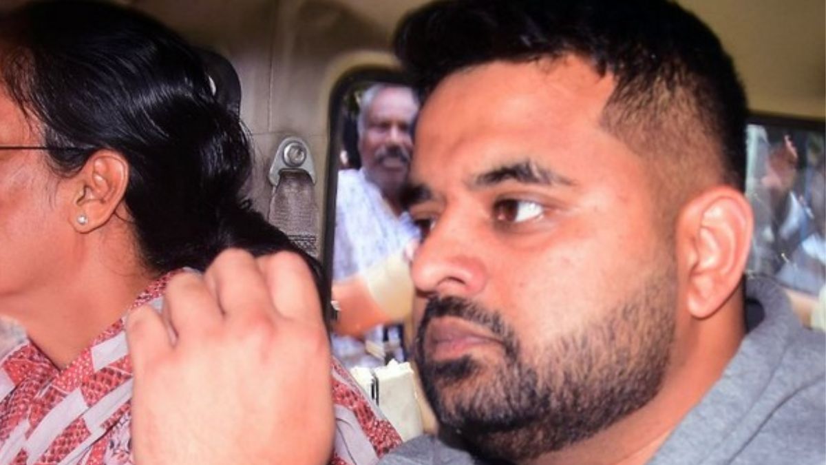 former MP and suspended JD(S) leader Prajwal Revanna