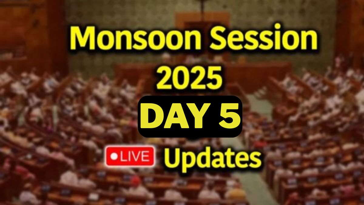 parliament_f42d2d Parliament Monsoon Session LIVE Updates: Both Houses Adjourned Till 11 Amid Bihar SIR Uproar