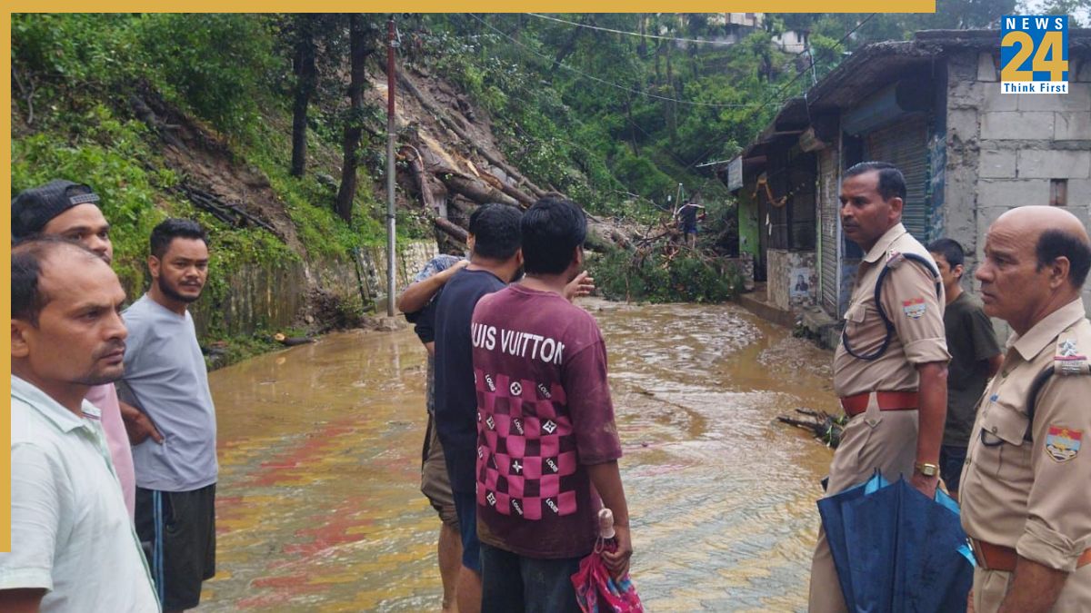 Image Credit Chamoli PoliceX Cloudburst Triggers Widespread Destruction In Chamoli’s Tharali; Several Feared Missing; Houses Damaged, Roads Blocked