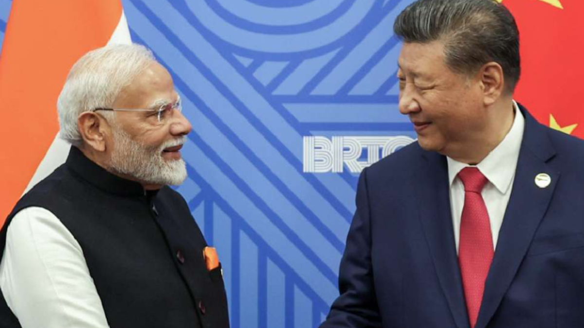 Modi with XI