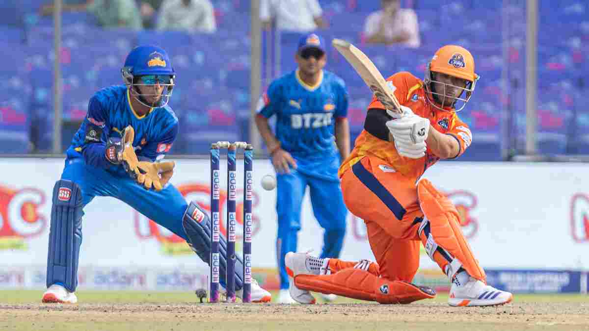 Purani Dilli 6 register their first win of the season (Image Credit: DPL T20) Purani Dilli 6 register their first win of the season (Image Credit: DPL T20)