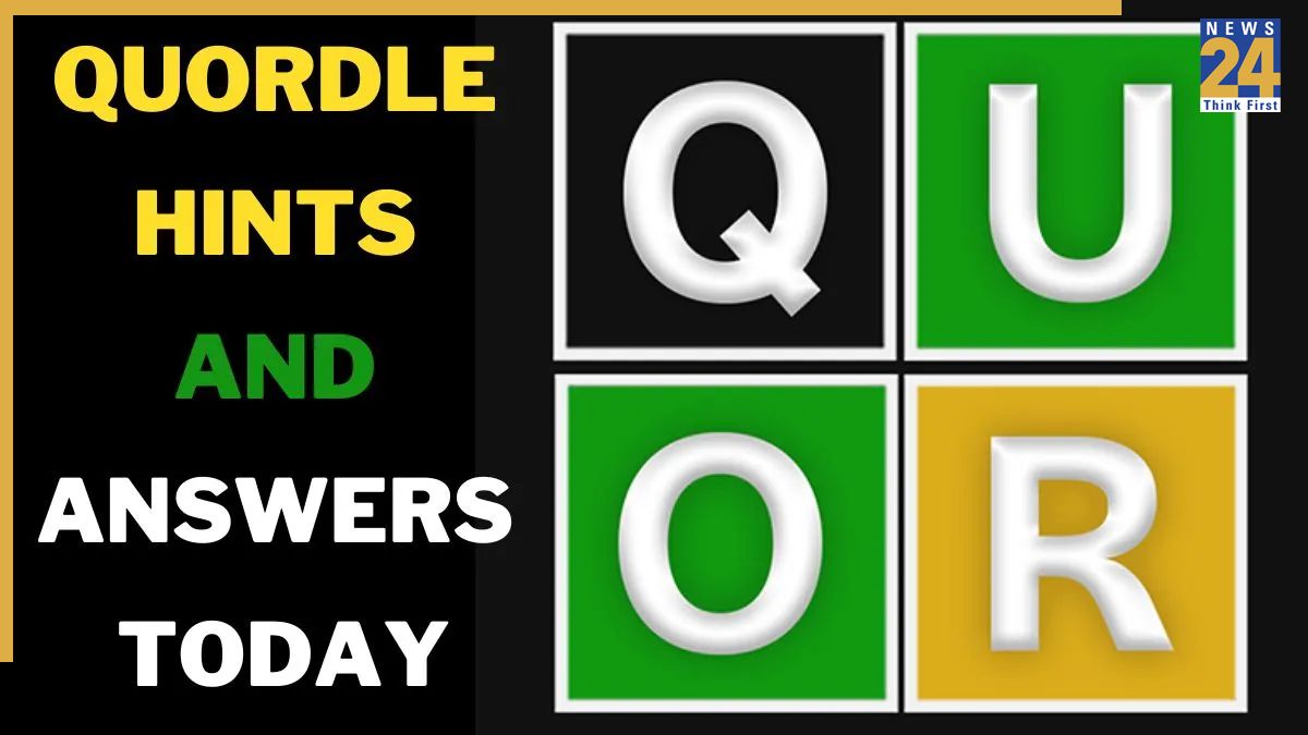 Quordle_c874f4 Quordle Answers And Hints