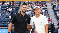 Novak Djokovic won against Learner Tien