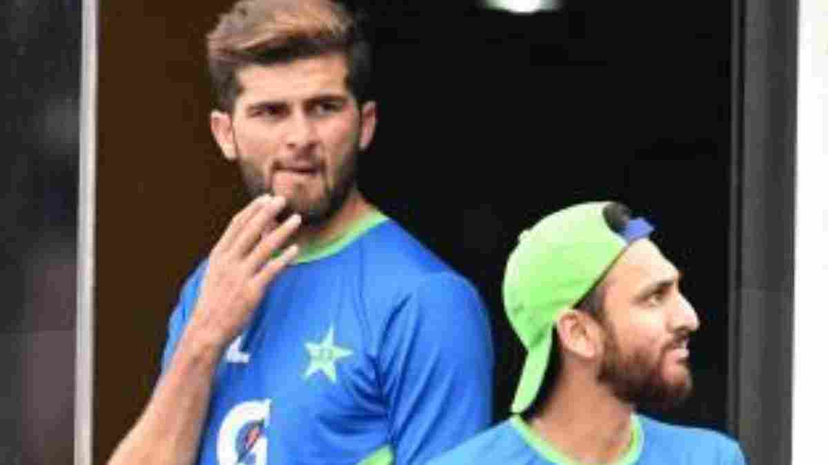 Shaheen Shah Afridi and Salman Agha