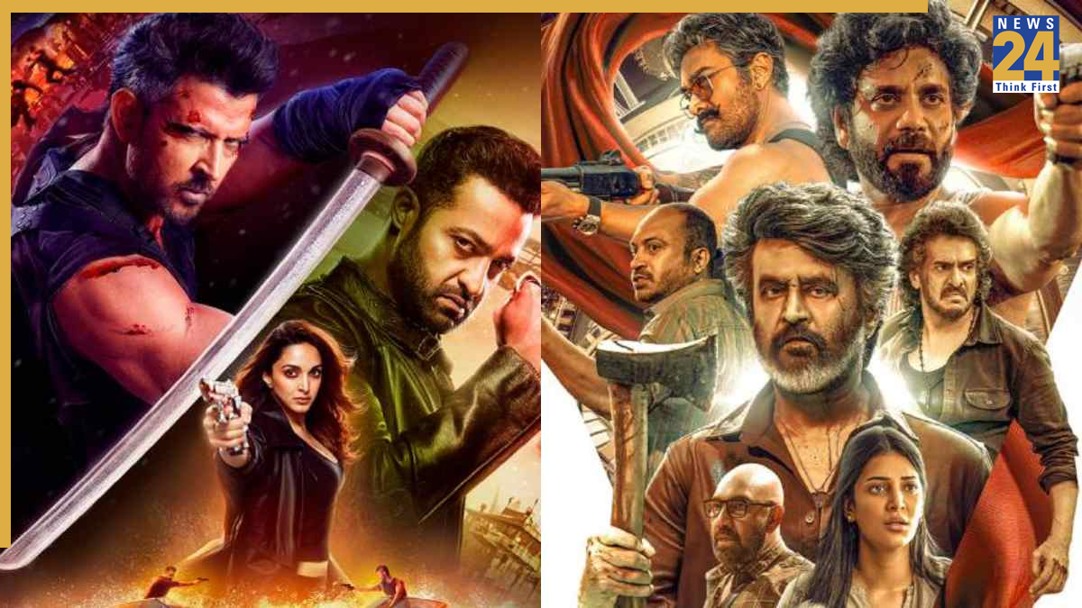 ‘War 2’ Vs ‘Coolie’ Box Office Collection Day 8: Hrithik Roshan–Jr NTR Film Breaks Into Rs 200 Cr Club, Rajinikanth Starrer Maintains Lead