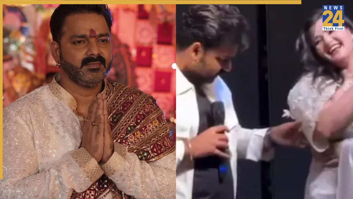 Pawan Singh Apologises To Anjali Raghav After On-Stage Incident, Clarifies He Had No 'Wrong Intention'