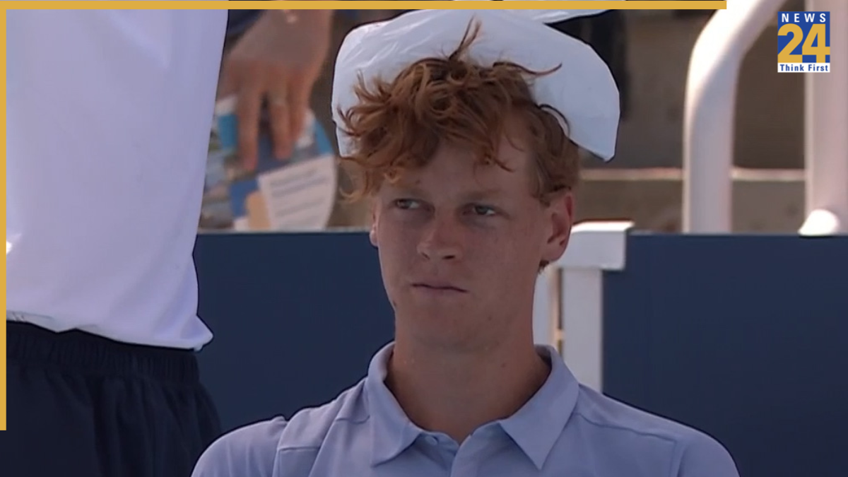 Jannik Sinner falls sick during Cincinnati Open 2025 final