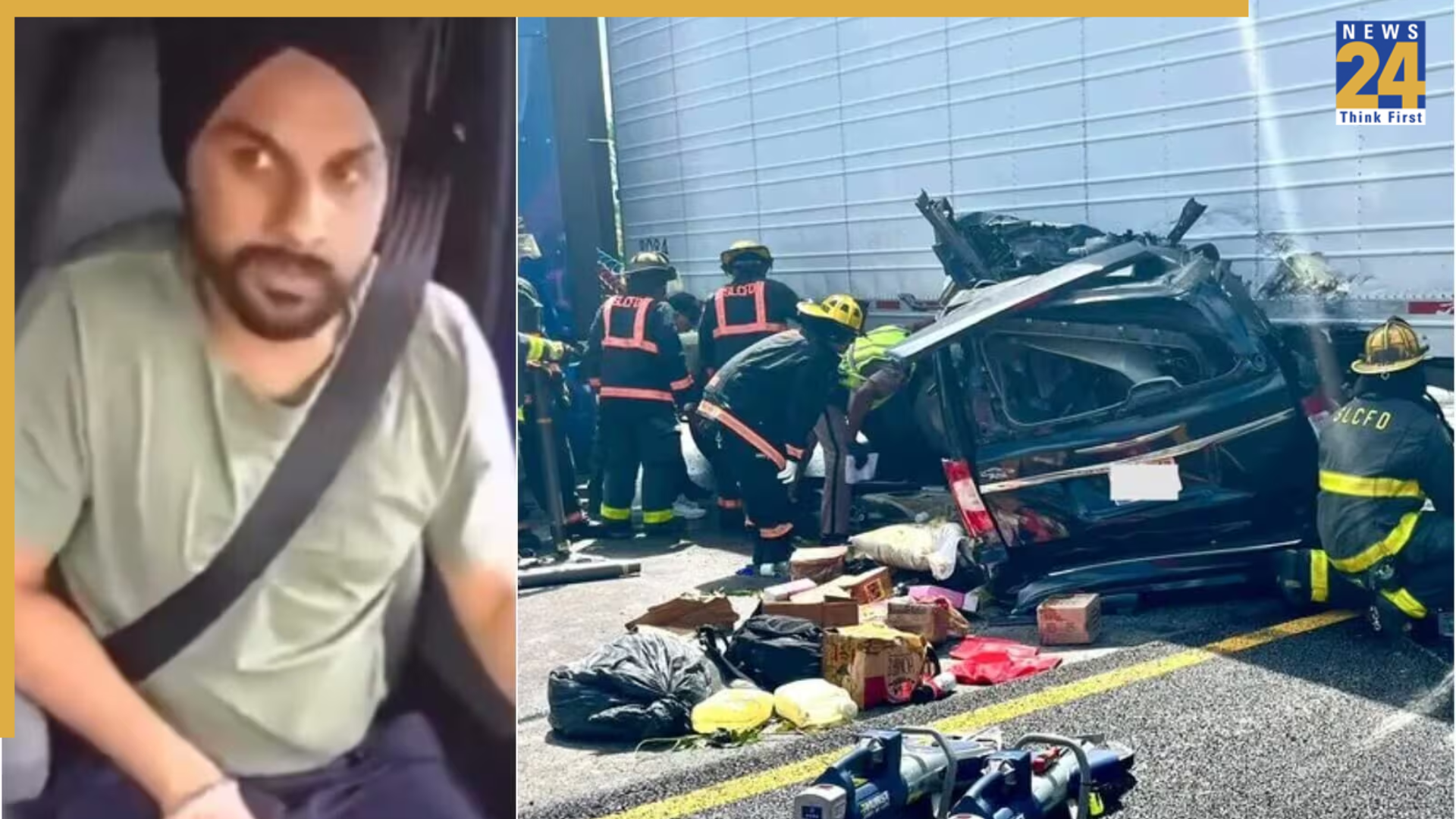 US Halts Foreign Truck Driver Visas After Fatal Crash Involving Indian National Sparks Safety Concerns News24 -