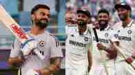 Virat Kohli reacts after India wins 5th Test at The Oval