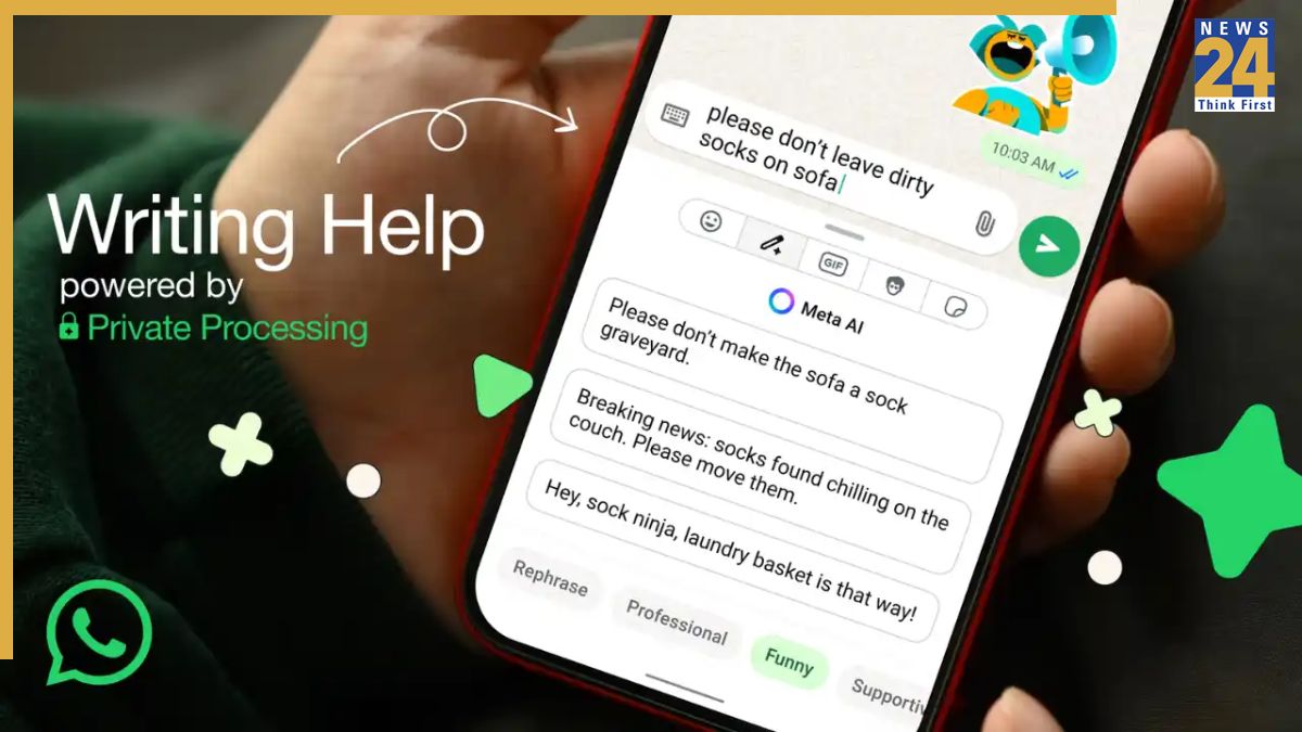 WhatsApp-Writing-Help WhatsApp AI-Powered 'Writing Help' Feature Launched: Here's What Is It And How It Works