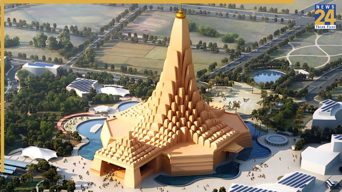 Adani Cement creates a world record for the largest Raft Foundation for religious infrastructure Adani Cement creates a world record for the largest Raft Foundation for religious infrastructure