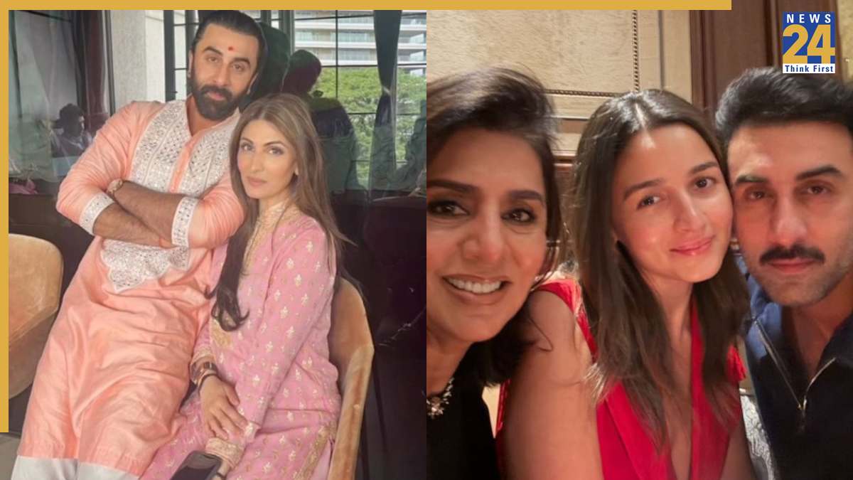 BeFunky-collage - 2025-09-28T150402.277 Ranbir Kapoor turns 43; Neetu and Riddhima Kapoor pen heartfelt birthday notes, Share unseen photos