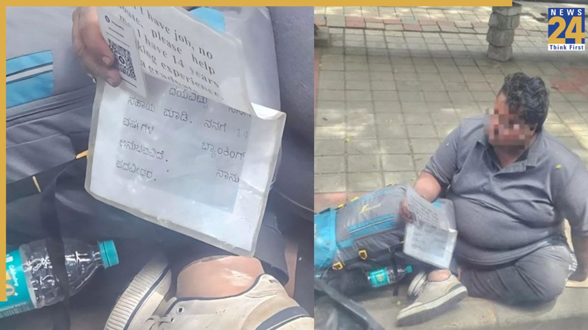 Bengaluru Man With 14 Years Of Banking Experience Seen Asking For Help At Signal, Sparks Online Debate