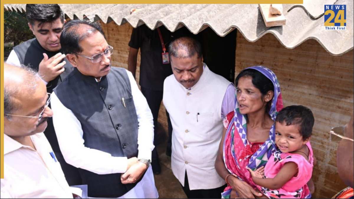 Chhattisgarh CM Sai Visits Flood-Hit Bastar, Directs Officials To Speed Up Relief And Rehabilitation Works