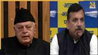 Farooq Abdullah and Sanjay Singh criticize Police action and LG Administration amid curbs on AAP leaders in Srinagar