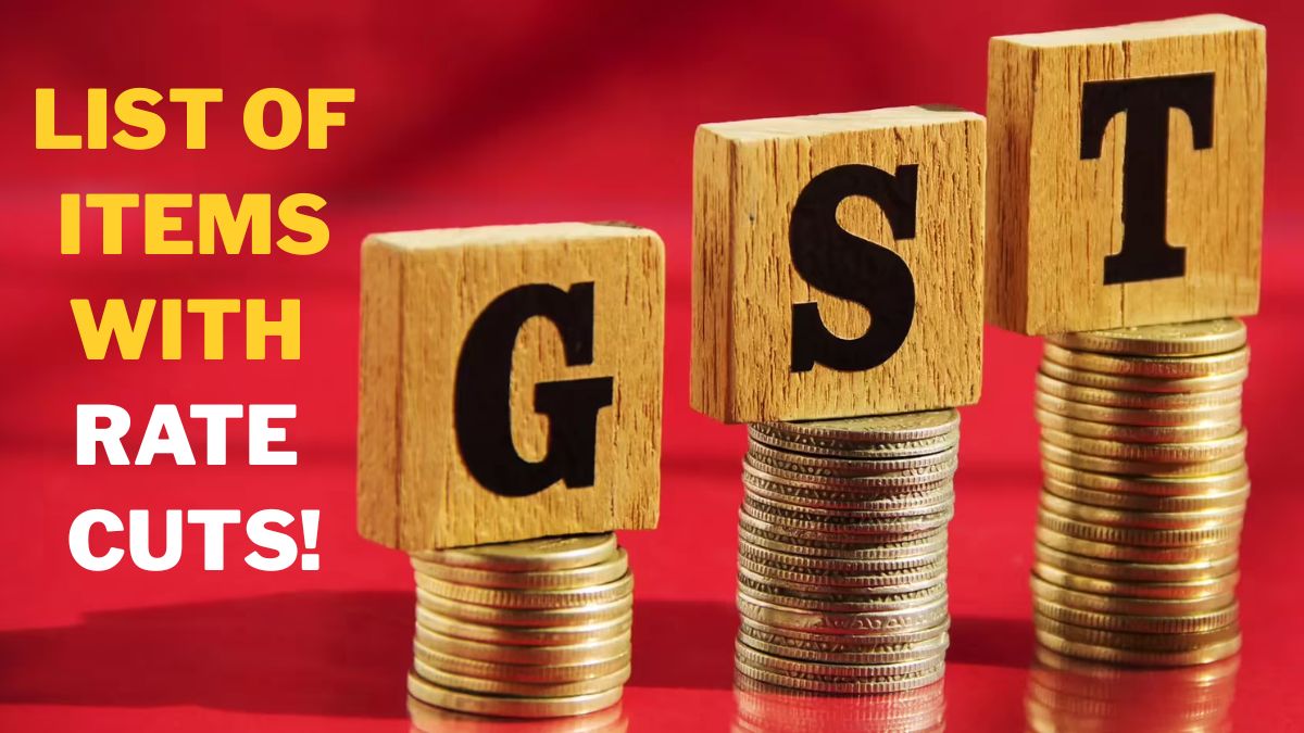 GST (3) New GST Rates- Full List Of Daily-Use Items And Percentage Of Rate Cuts In Detail