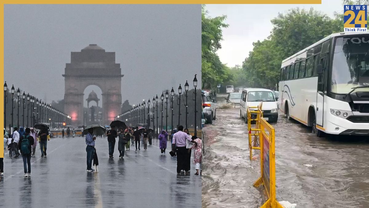 Delhi, Gurugram Reel Under Heavy Rains; IMD Sounds Alert! Check NCR Forecast Delhi, Gurugram Reel Under Heavy Rains; IMD Sounds Alert! Check NCR Forecast