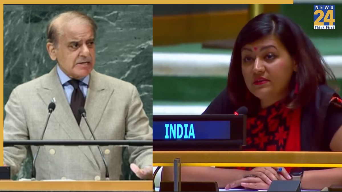 Petal Gahlot Hits Out at Pakistan PM Shehbaz Sharif at UNGA