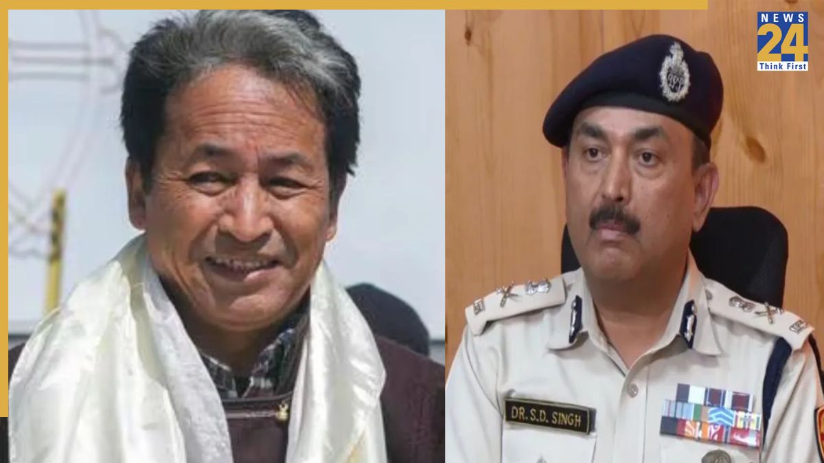 Ladakh DGP confirms 44 arrests including main accused Wangchuk.