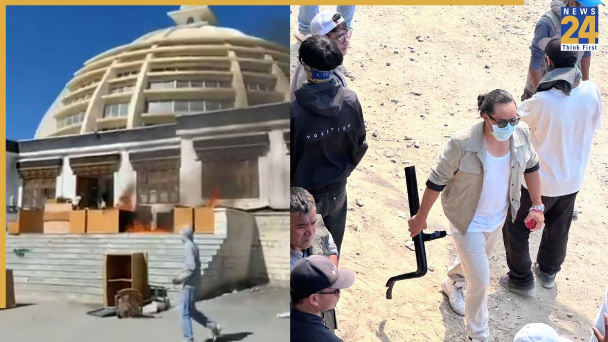 BJP shares photos, videos of Congress Councillor huntsog Stanzin Tsepag