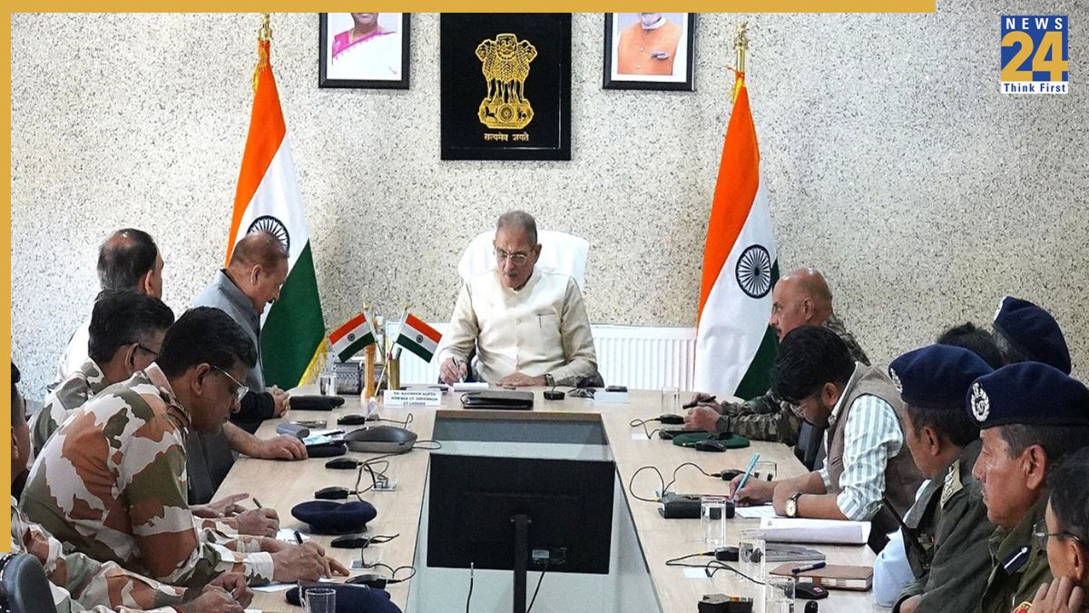 LG Kavinder Gupta chairs security meeting
