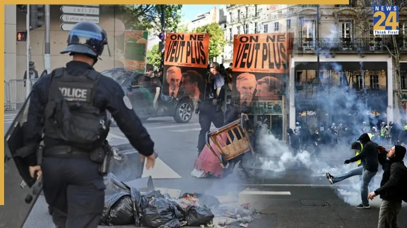 Massive Protests Rock France As Emmanuel Macron Installs New PM; 200 arrested