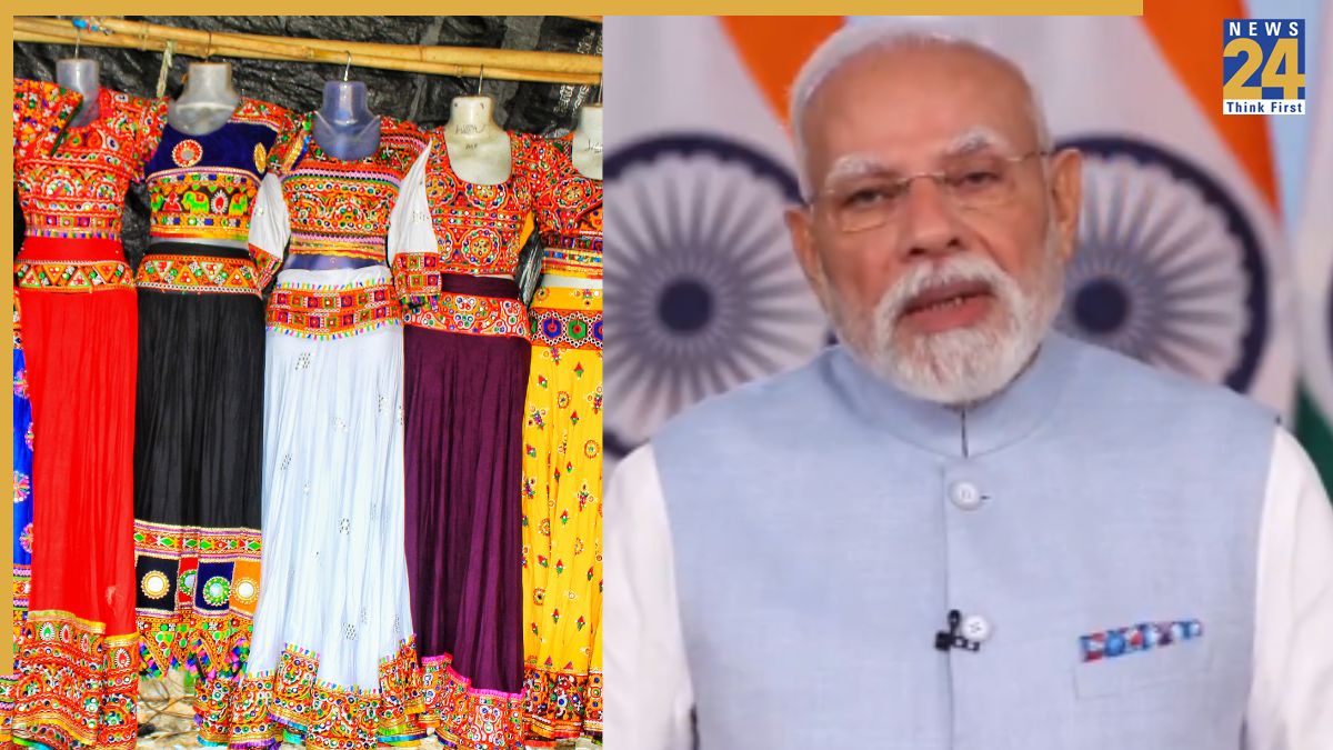 Modi and navratri