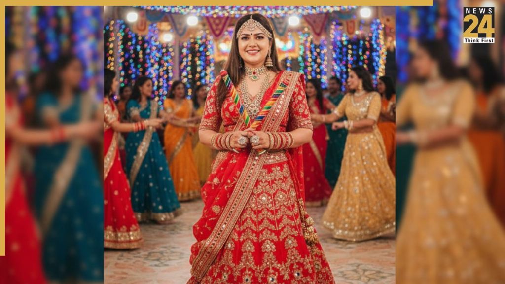 Google Gemini Photo Editing Nano Banana AI prompts dandiya night looks Navratri