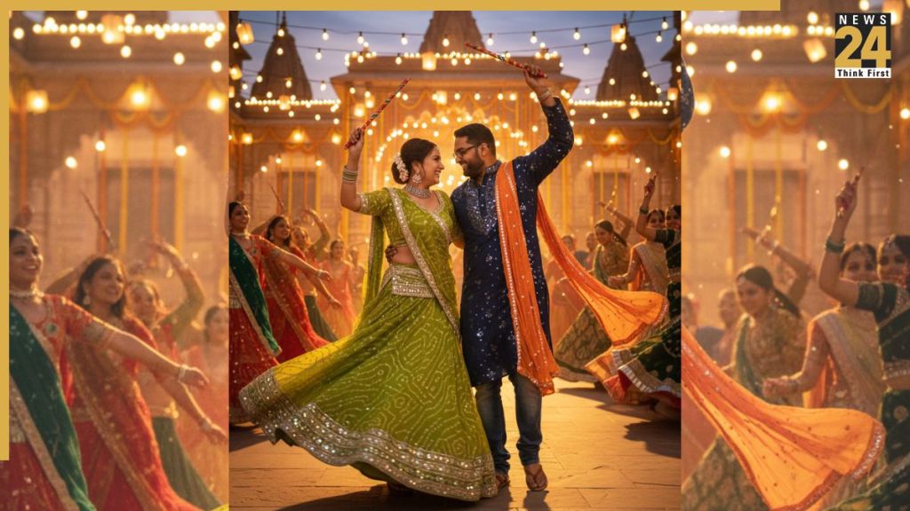 Google Gemini Photo Editing Nano Banana AI prompts dandiya night looks Navratri