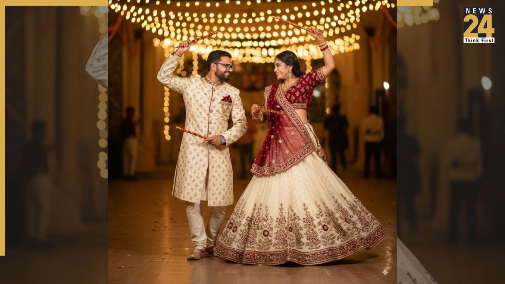 Google Gemini Photo Editing Nano Banana AI prompts dandiya night looks Navratri