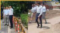 Noida Authority CEO's Surprise Inspection Triggers Rapid Action! Roads, Bridges And Drainage Work To Be Fast-Tracked