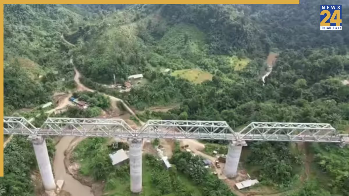 Good News For Mizoram: PM Modi Likely To Inaugurate First-Ever Rail Link to Aizawl via Bairabi-Sairang Line This Week