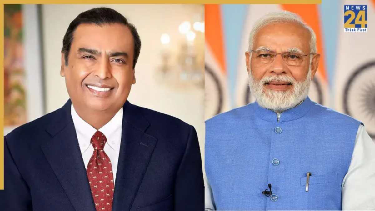 PM Modi, Mukesh Ambani