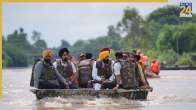 CM Visits Flood Affected Areas Of Ferozepur In Boat, Seeks Upward Revision In Compensation Of Loss Due To Natural Disaster From Centre
