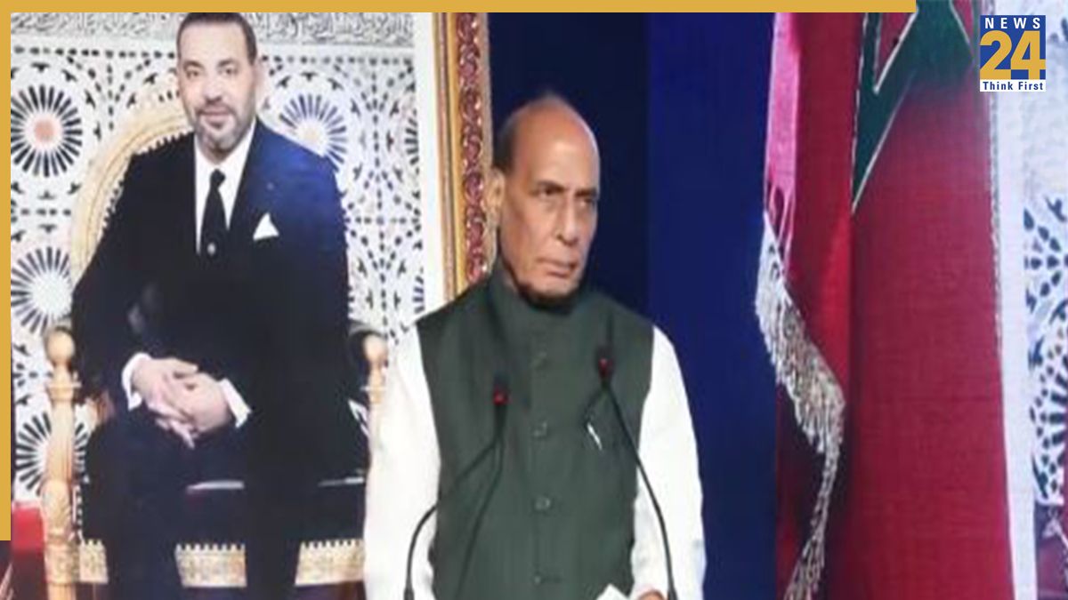 'We are also working on Make with Friends' - Rajnath Singh in Morocco