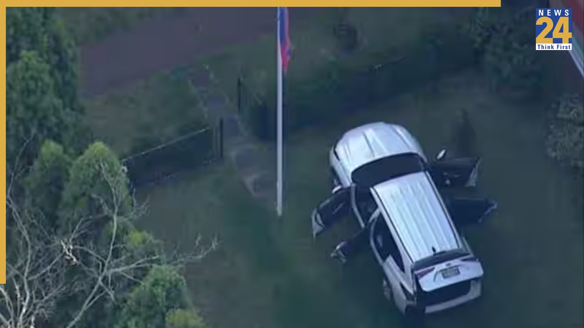 39-Year-Old Arrested After Crashing Car Into Russian Consulate In Australia — Disturbing Video Surfaces